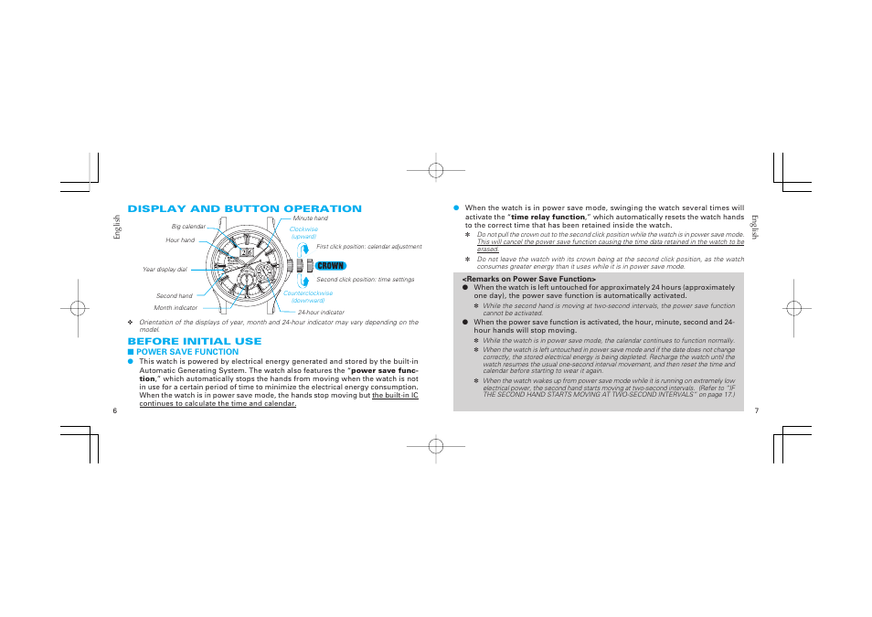 Seiko Watch Cal. 7D48 User Manual | Page 4 / 11