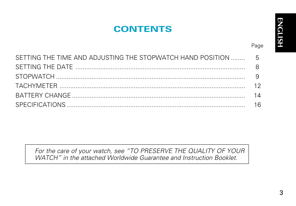 Seiko 7T92 User Manual | Page 3 / 16