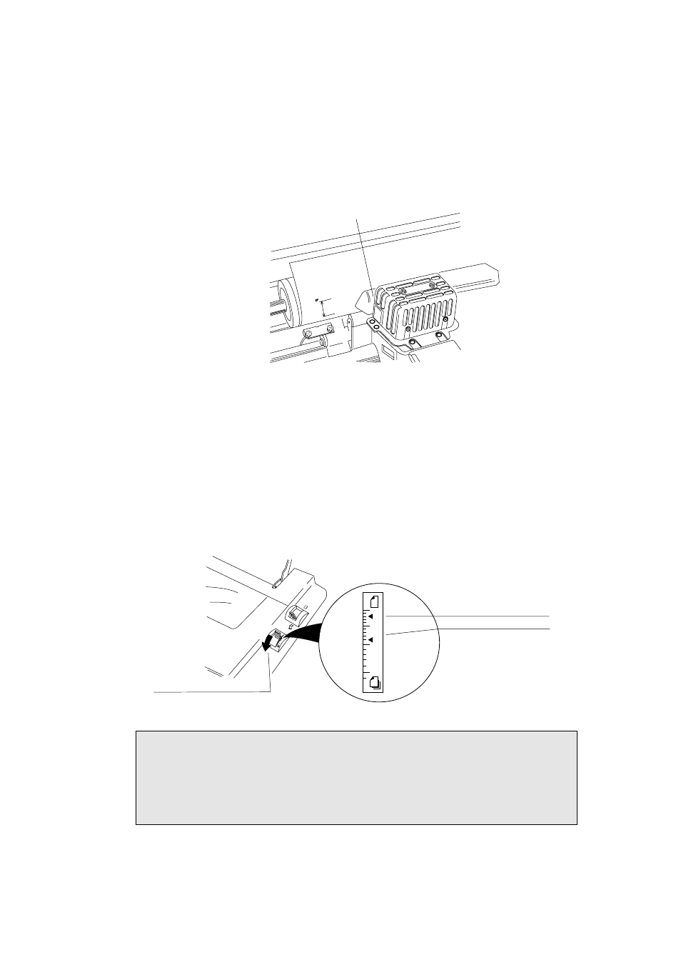 Paper alignment, Adjusting the print head position | Seiko BX-900 User Manual | Page 23 / 146