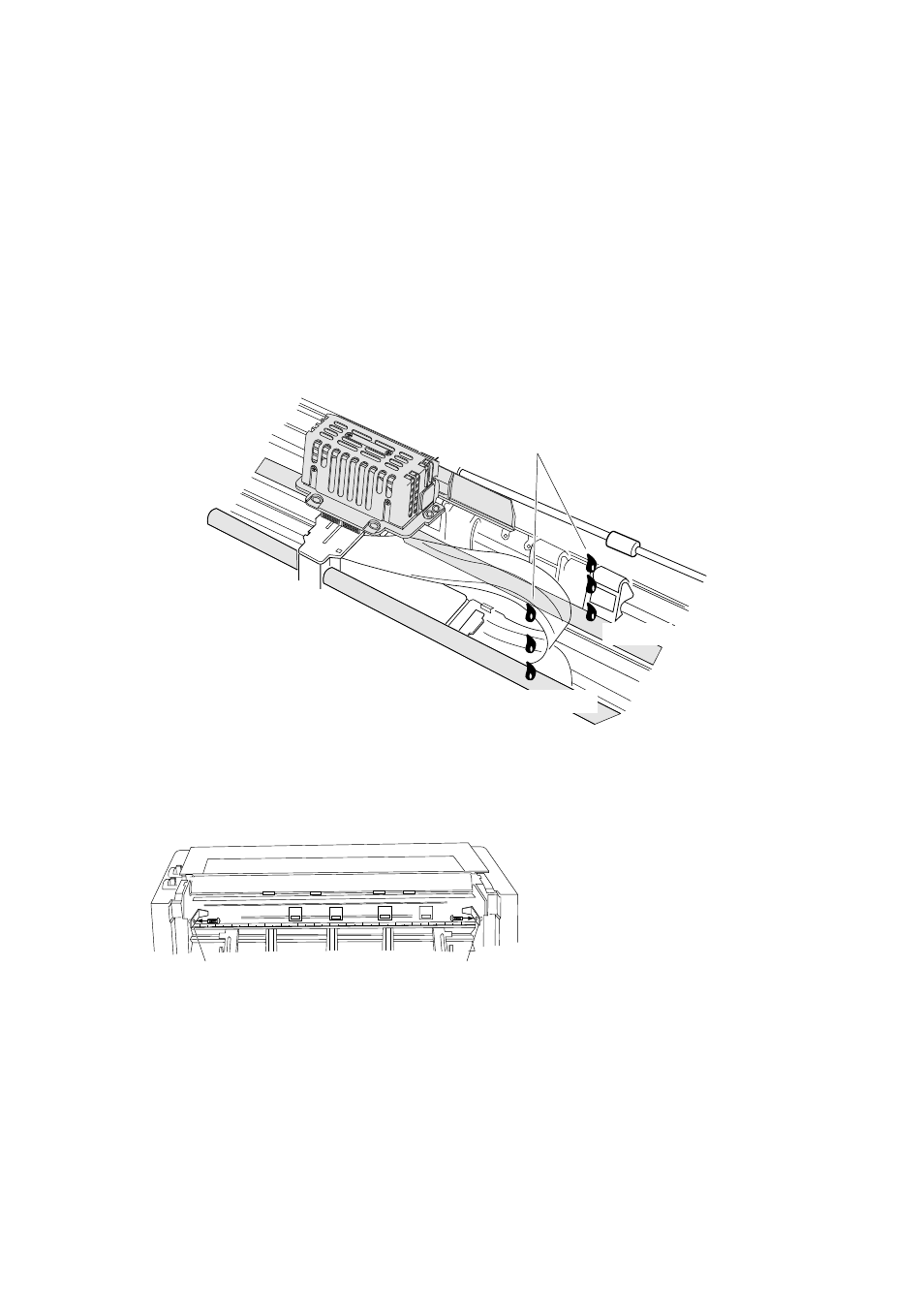 Lubrication, Printer cover removal | Seiko BX-900 User Manual | Page 72 / 146