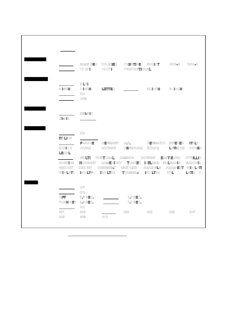 Seiko precision fb-390 | Seiko FB 390 User Manual | Page 25 / 50