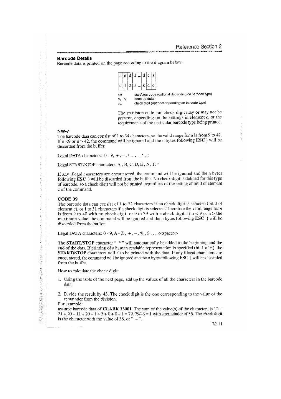 Seiko FB 390 User Manual | Page 44 / 50