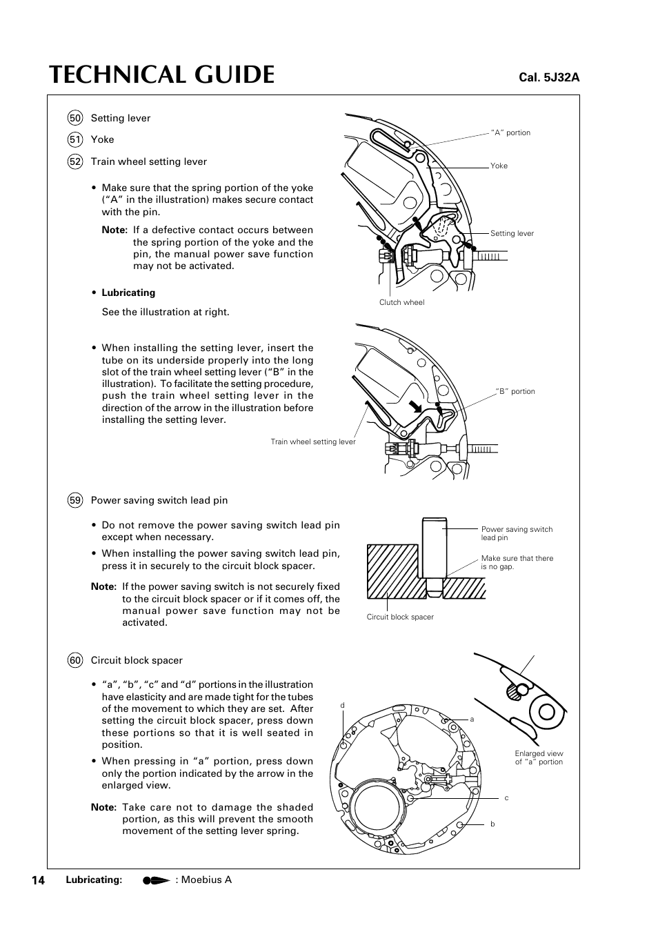 Technical guide | Seiko 5J32A User Manual | Page 14 / 24