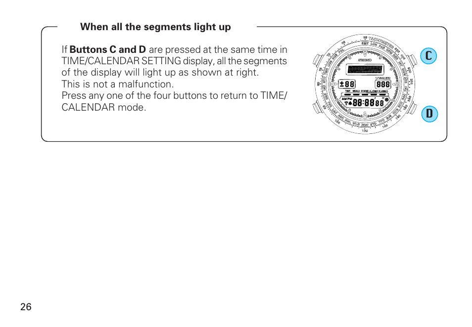 Seiko CAL. H021 User Manual | Page 26 / 35