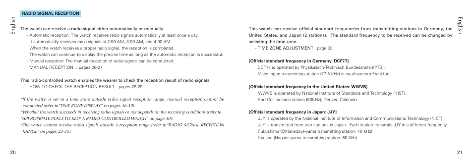 Seiko 7B26 User Manual | Page 11 / 35