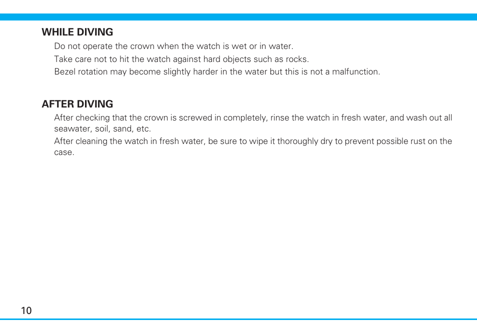 English | Seiko 7S26 User Manual | Page 10 / 13