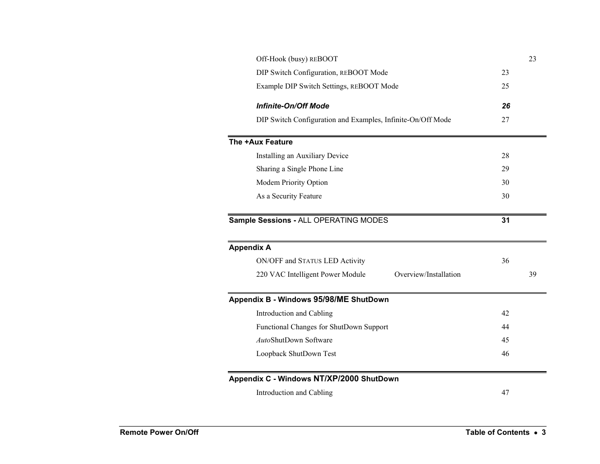Server Technology PP02 User Manual | Page 3 / 67