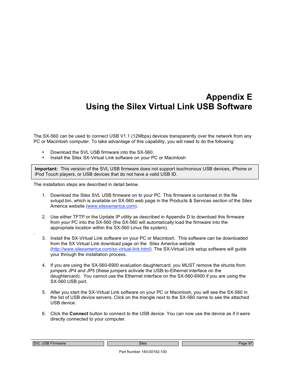 Silex technology Embedded Intelligent Module SX-560 User Manual | Page 103 / 110