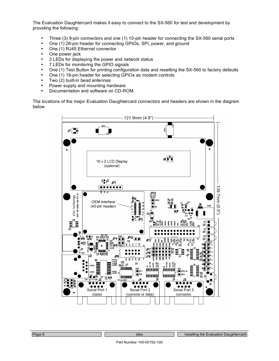 Silex technology Embedded Intelligent Module SX-560 User Manual | Page 12 / 110