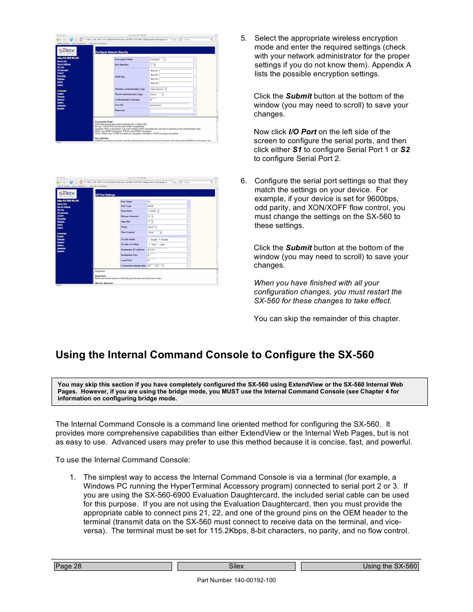 Silex technology Embedded Intelligent Module SX-560 User Manual | Page 34 / 110