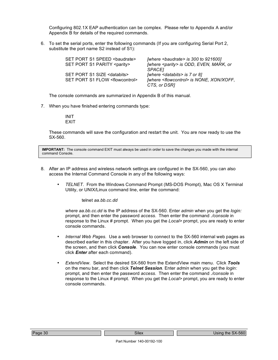 Silex technology Embedded Intelligent Module SX-560 User Manual | Page 36 / 110