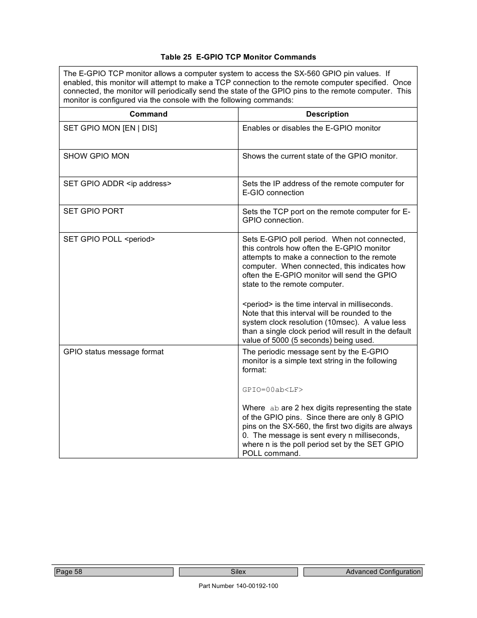 Silex technology Embedded Intelligent Module SX-560 User Manual | Page 64 / 110