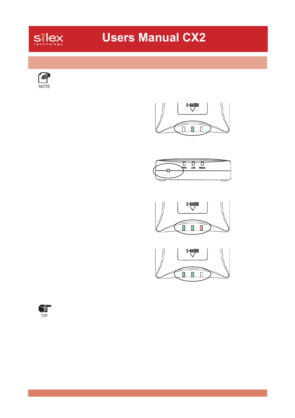 Start in infrastructure mode, Users manual cx2 | Silex technology Print/Scanner/Storage Wireless Server PRICOM C-6400W User Manual | Page 17 / 101