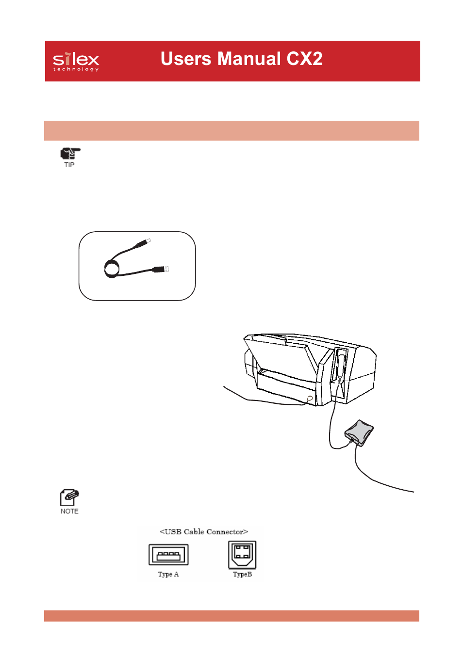 How to connect, Connect the pricom c-6400w to printer and network, Users manual cx2 | Silex technology Print/Scanner/Storage Wireless Server PRICOM C-6400W User Manual | Page 18 / 101