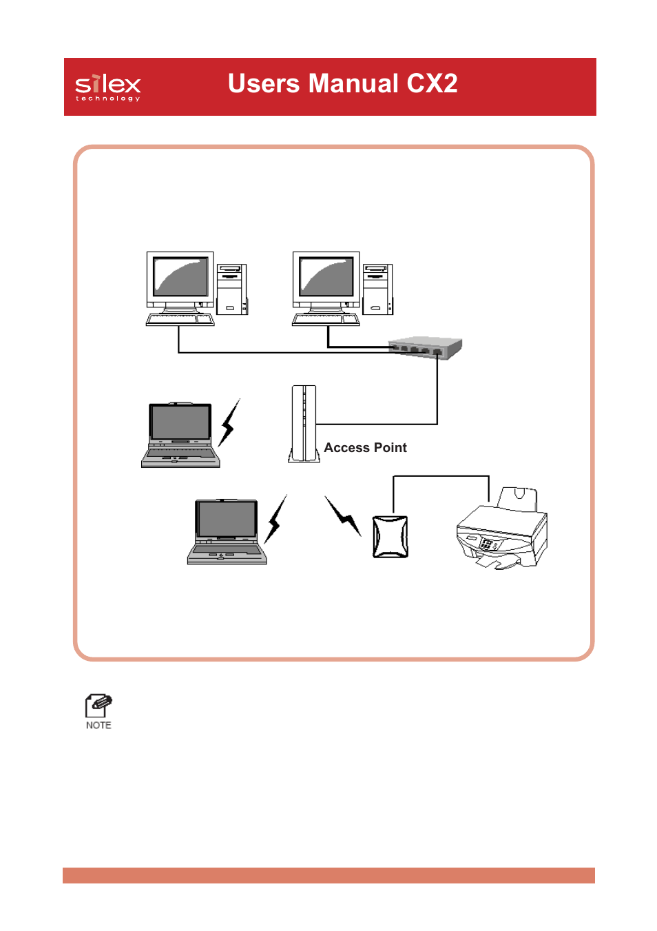 Users manual cx2 | Silex technology Print/Scanner/Storage Wireless Server PRICOM C-6400W User Manual | Page 27 / 101