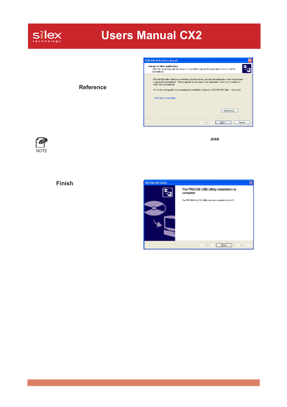 Users manual cx2 | Silex technology Print/Scanner/Storage Wireless Server PRICOM C-6400W User Manual | Page 41 / 101