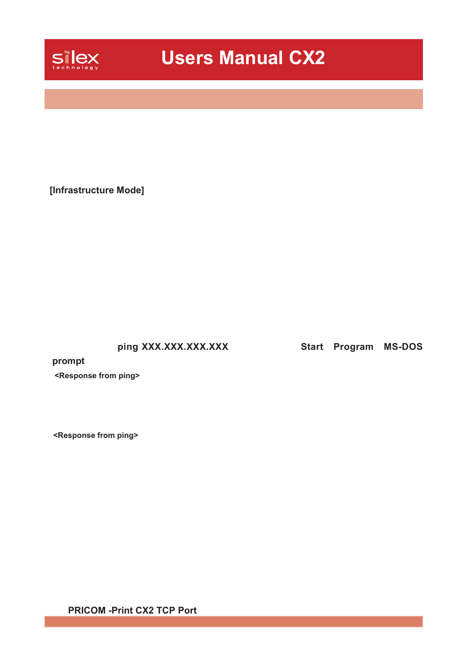I cannot print, Users manual cx2 | Silex technology Print/Scanner/Storage Wireless Server PRICOM C-6400W User Manual | Page 60 / 101