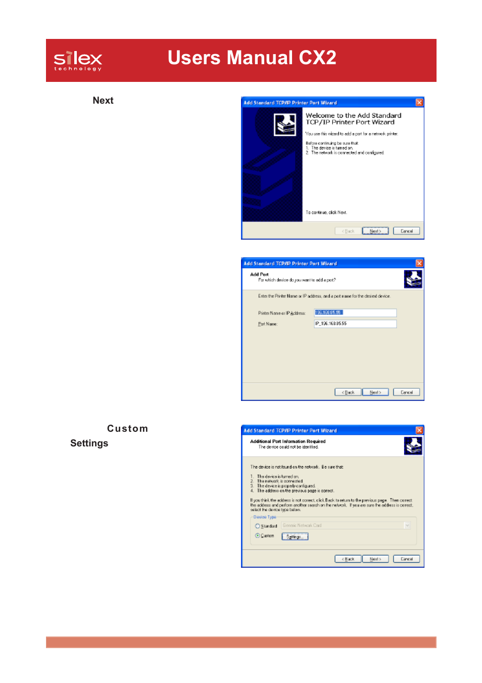 Users manual cx2 | Silex technology Print/Scanner/Storage Wireless Server PRICOM C-6400W User Manual | Page 75 / 101