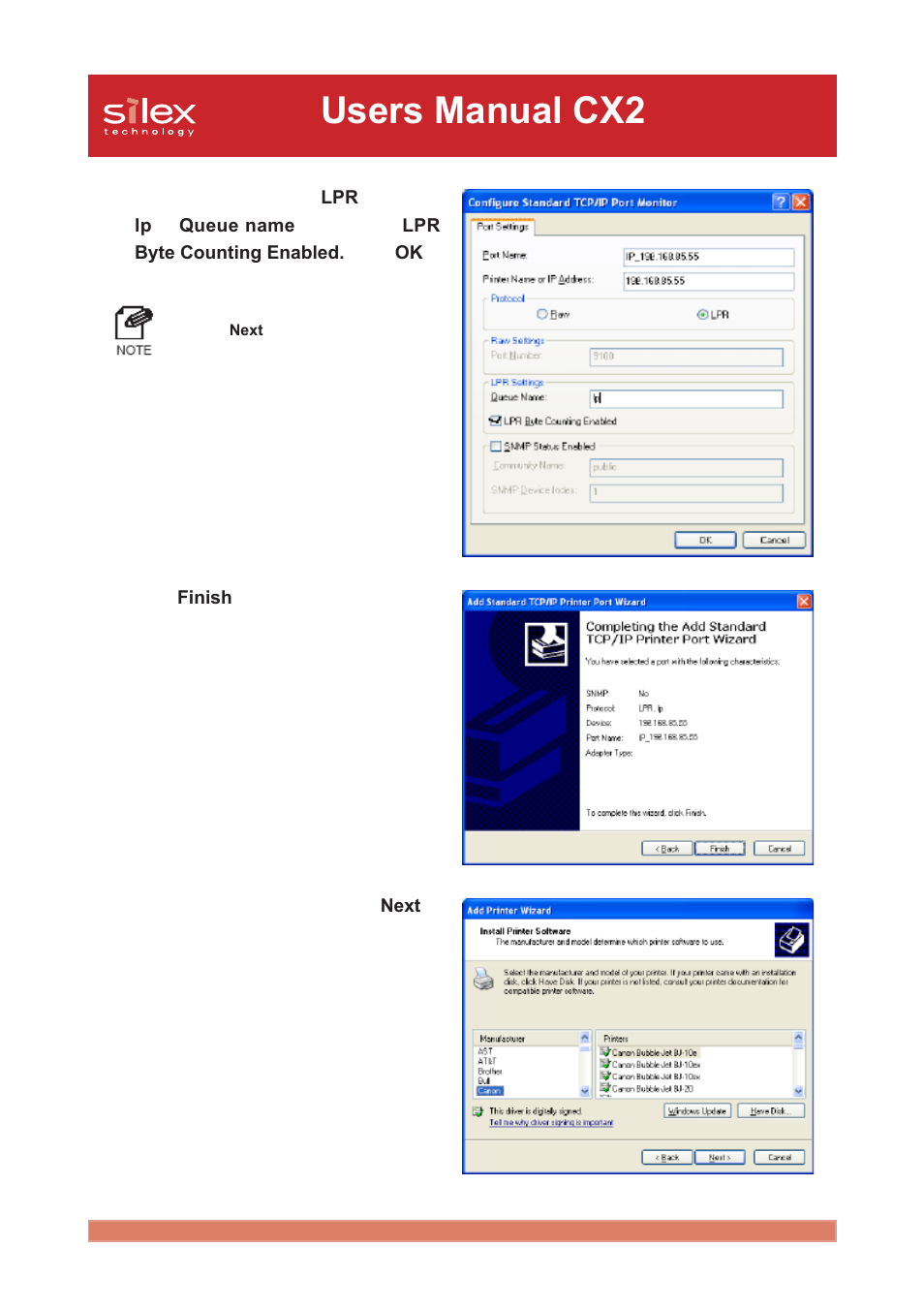 Users manual cx2 | Silex technology Print/Scanner/Storage Wireless Server PRICOM C-6400W User Manual | Page 76 / 101