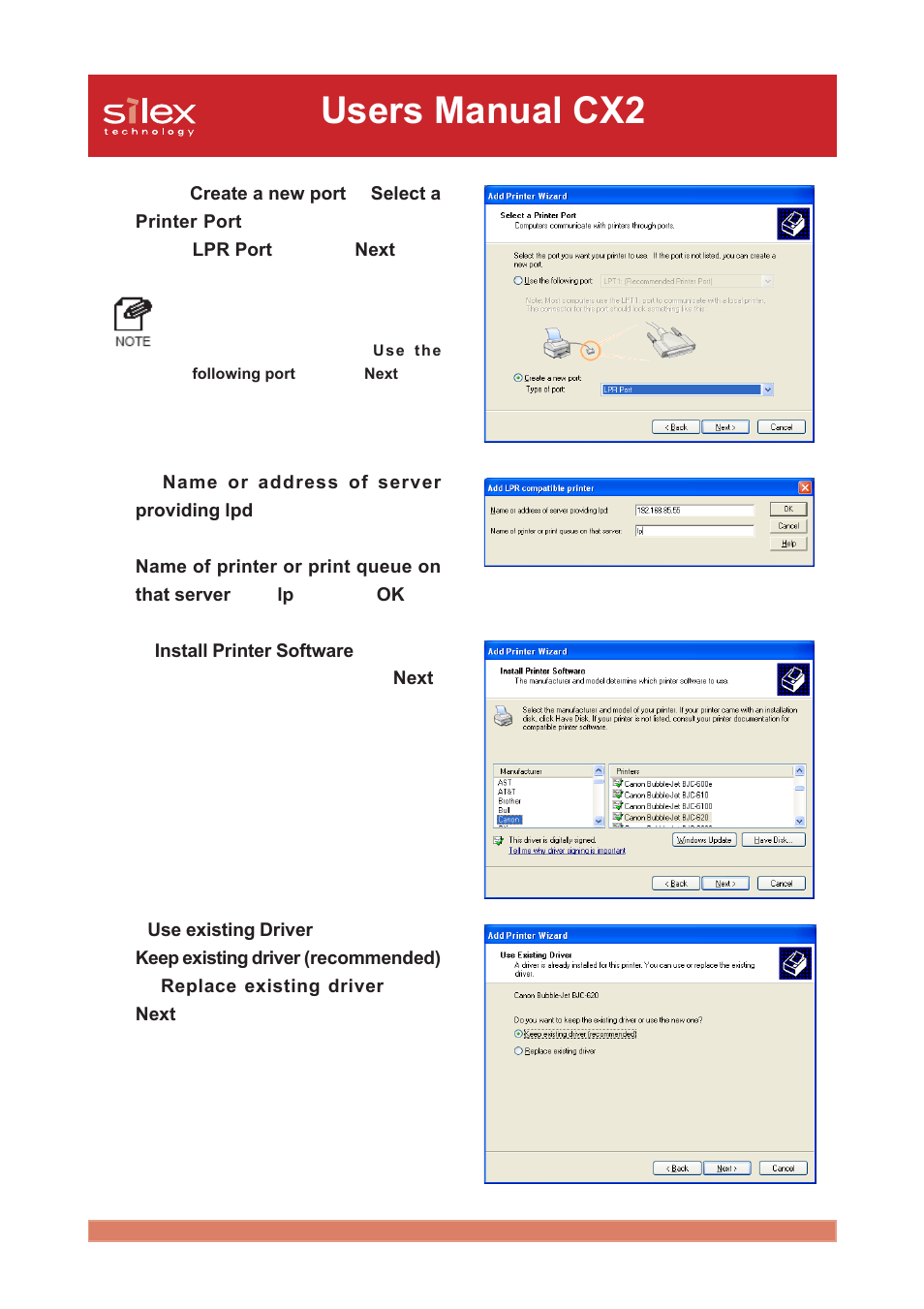 Users manual cx2 | Silex technology Print/Scanner/Storage Wireless Server PRICOM C-6400W User Manual | Page 84 / 101