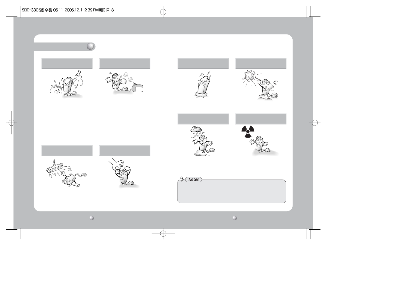 Precautions | Silex technology SDZ-330 User Manual | Page 5 / 28