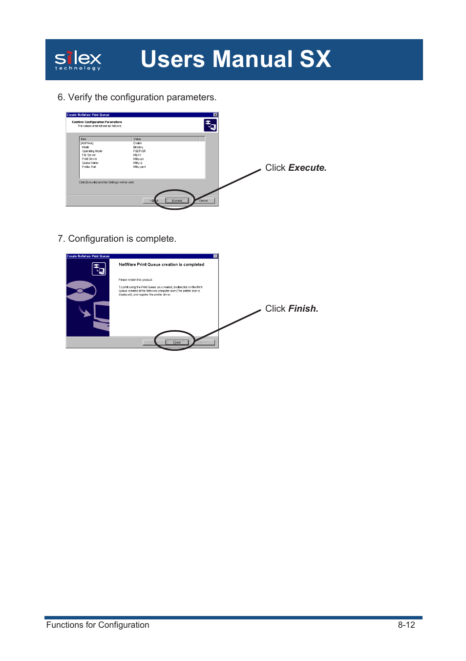 Users manual sx | Silex technology Mini Print Server PRICOM SX-300U User Manual | Page 141 / 191