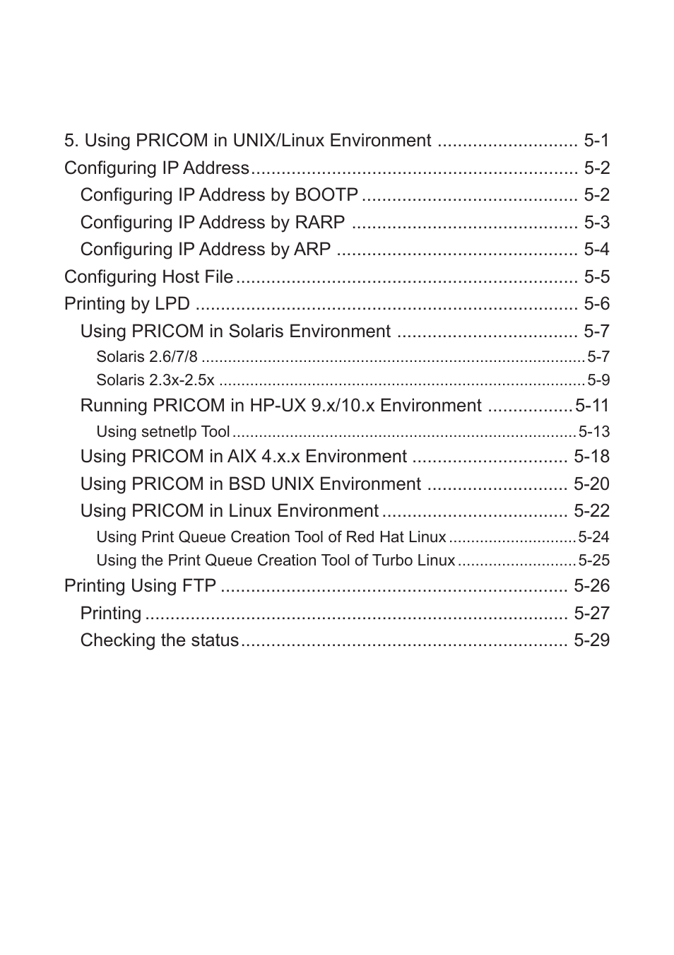 Users manual sx | Silex technology Mini Print Server PRICOM SX-300U User Manual | Page 4 / 191