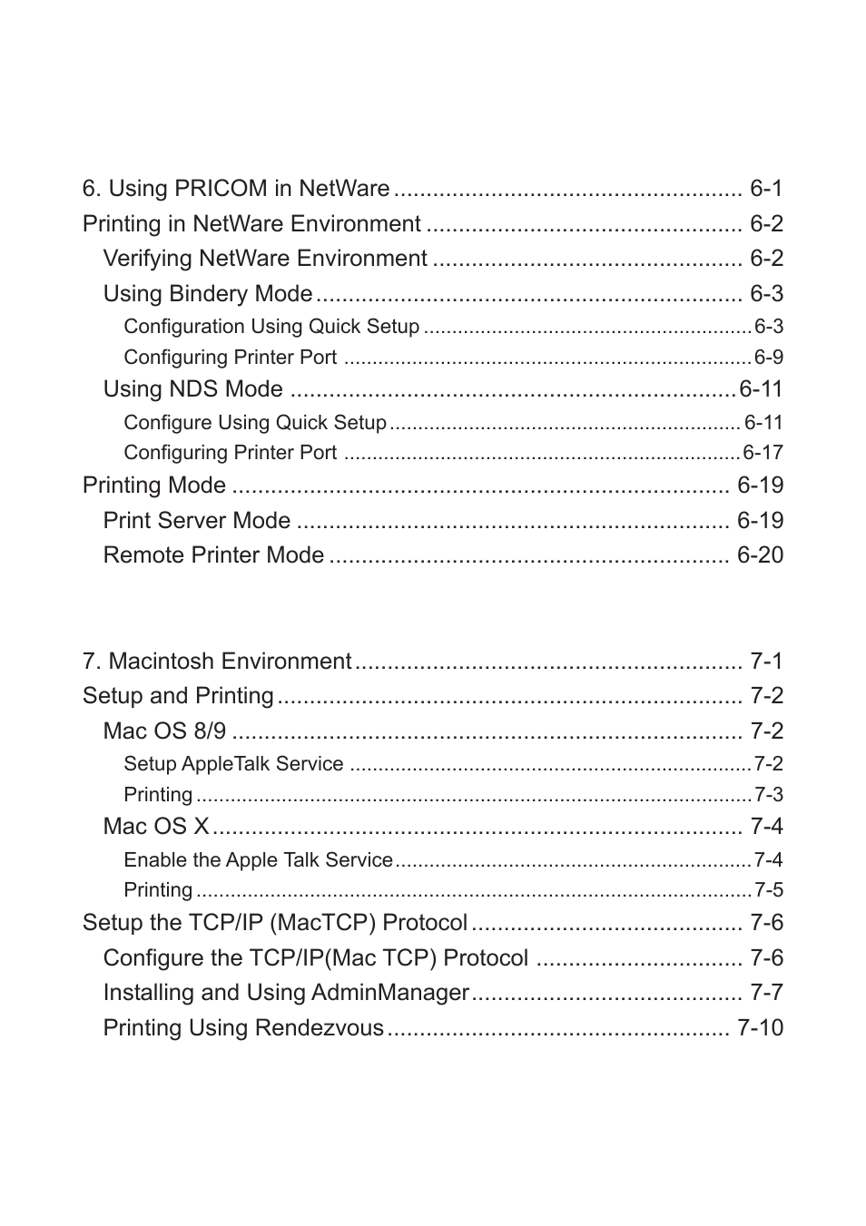 Users manual sx | Silex technology Mini Print Server PRICOM SX-300U User Manual | Page 5 / 191