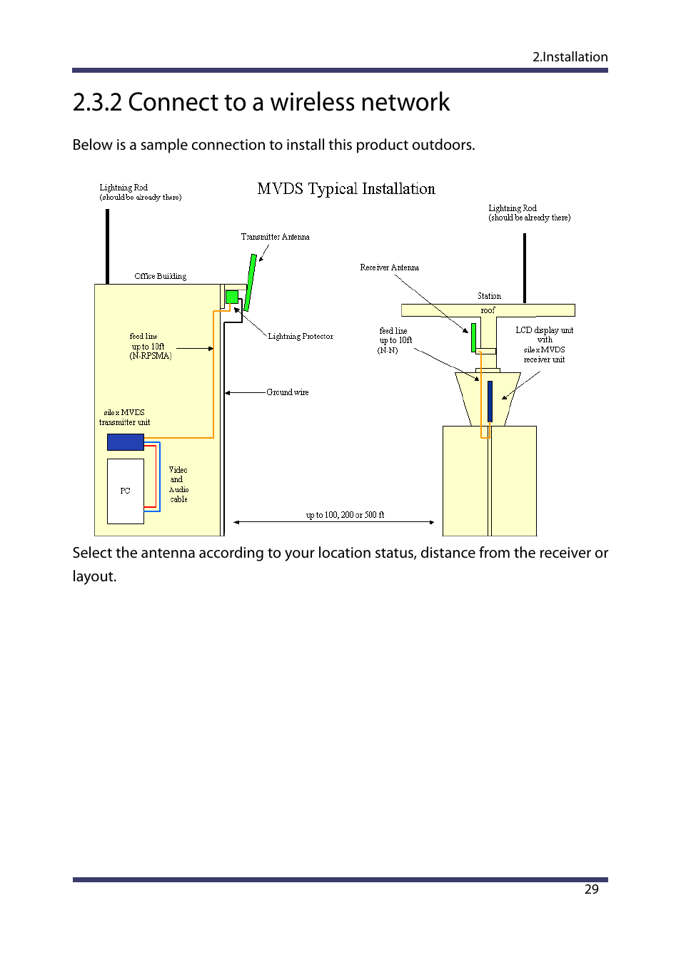 2 connect to a wireless network | Silex technology Multicast Video Distribution System MVDS X-1 User Manual | Page 35 / 76