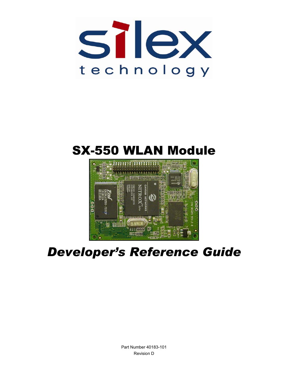 Silex technology WLAN MODULE SX-550 User Manual | 83 pages