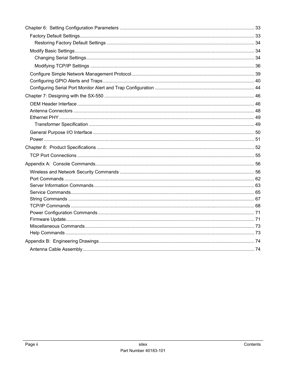 Silex technology WLAN MODULE SX-550 User Manual | Page 4 / 83
