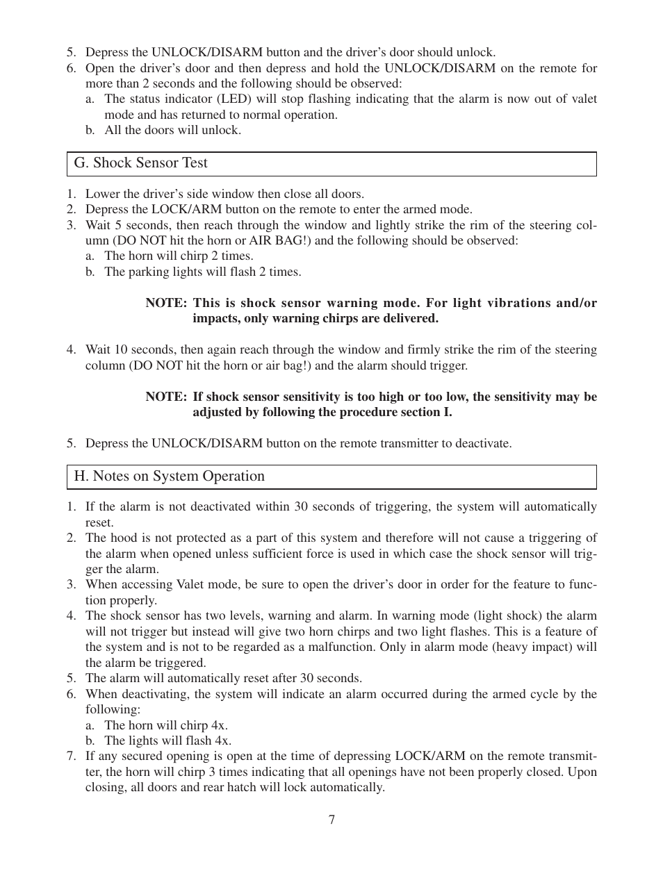 Subaru H7110FS400 User Manual | Page 7 / 8