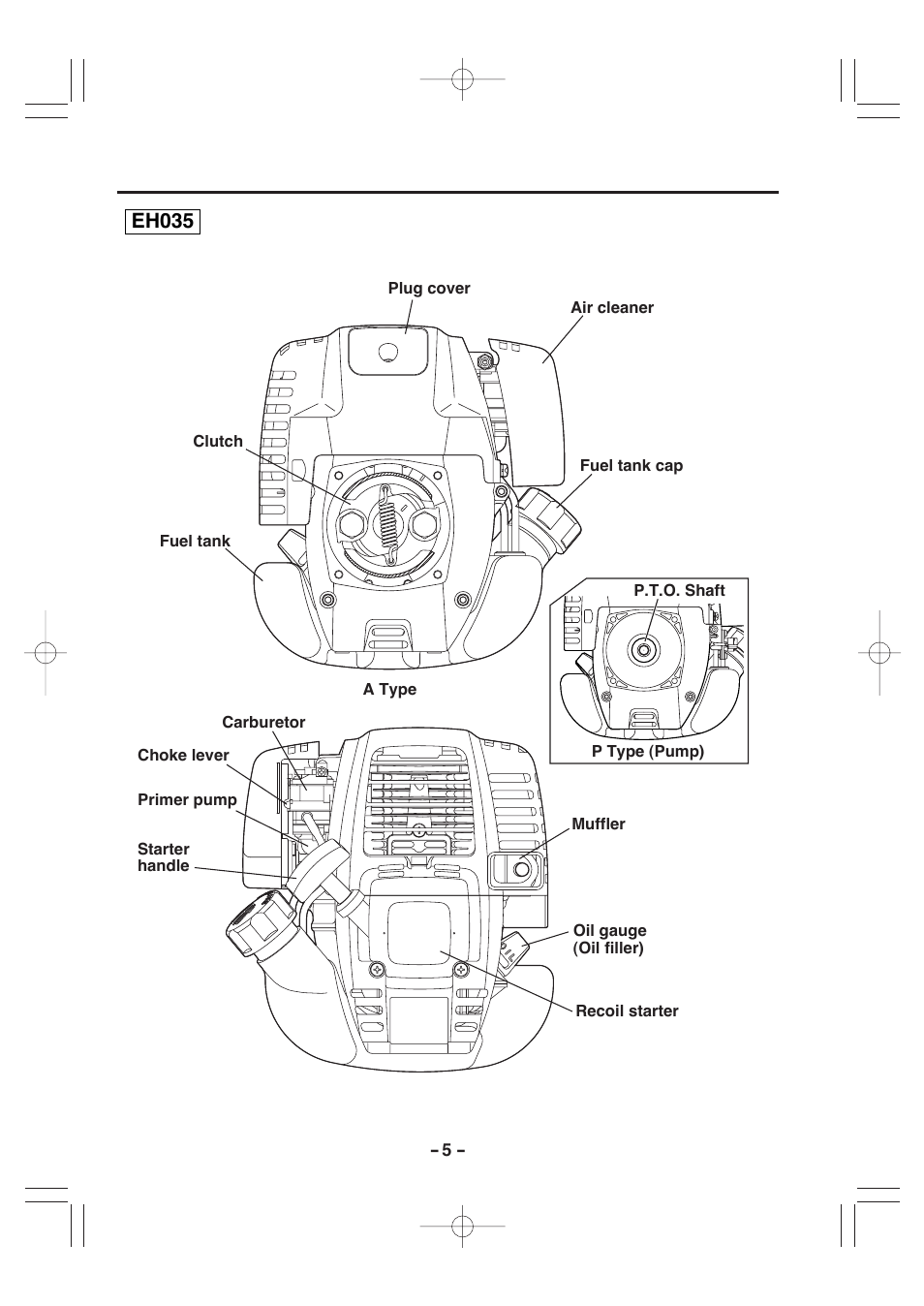 Eh035 | Subaru EH025P User Manual | Page 16 / 30