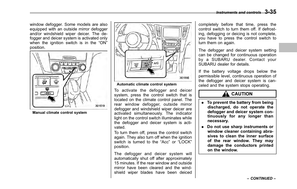 Subaru 2001 Outback User Manual | Page 153 / 448