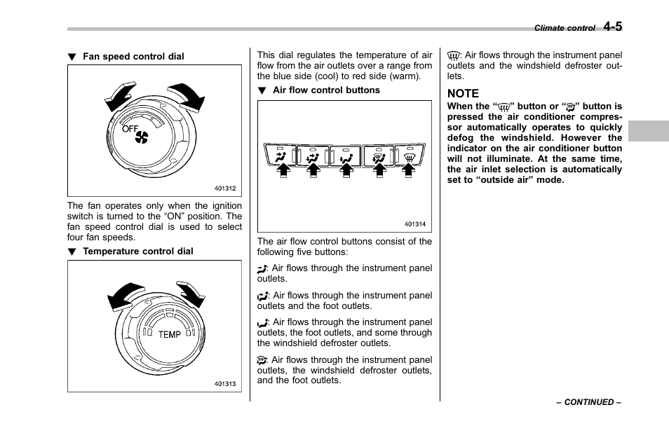 Subaru 2001 Outback User Manual | Page 163 / 448