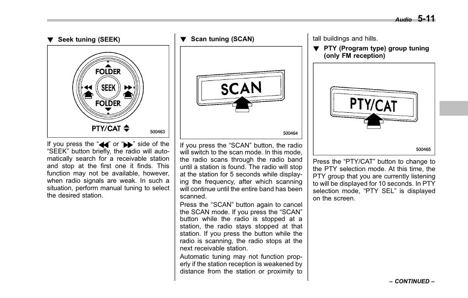 Subaru 2001 Outback User Manual | Page 187 / 448