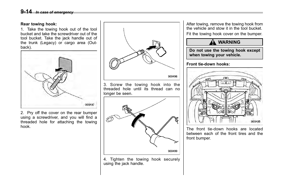 Subaru 2001 Outback User Manual | Page 324 / 448