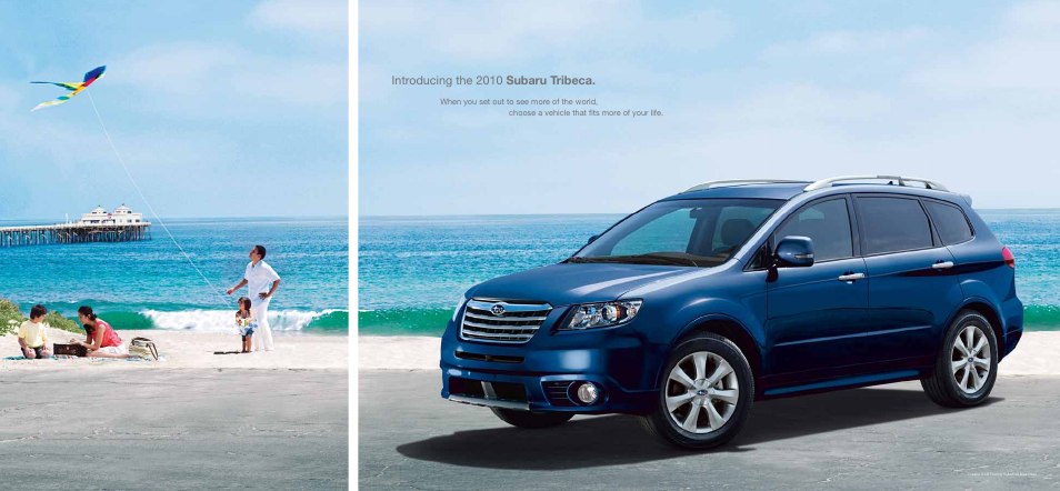 Introducing the 2010 subaru tribeca | Subaru Tribeca 3.6R Touring User Manual | Page 3 / 20