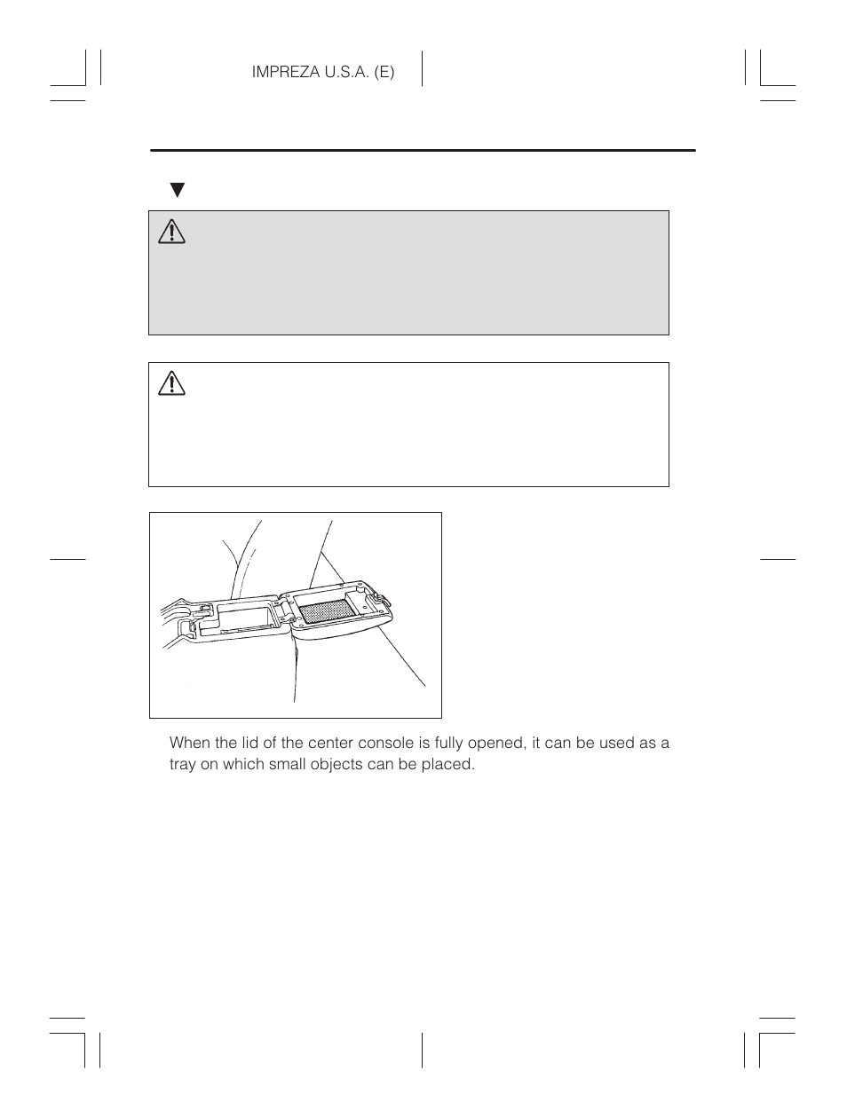 Warning, Caution | Subaru Impreza 2.2L MT User Manual | Page 160 / 328