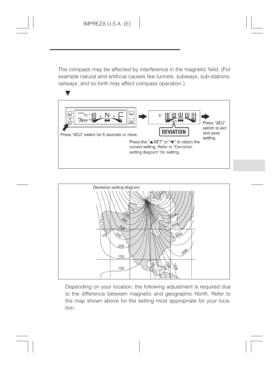 Subaru Impreza 2.2L MT User Manual | Page 173 / 328