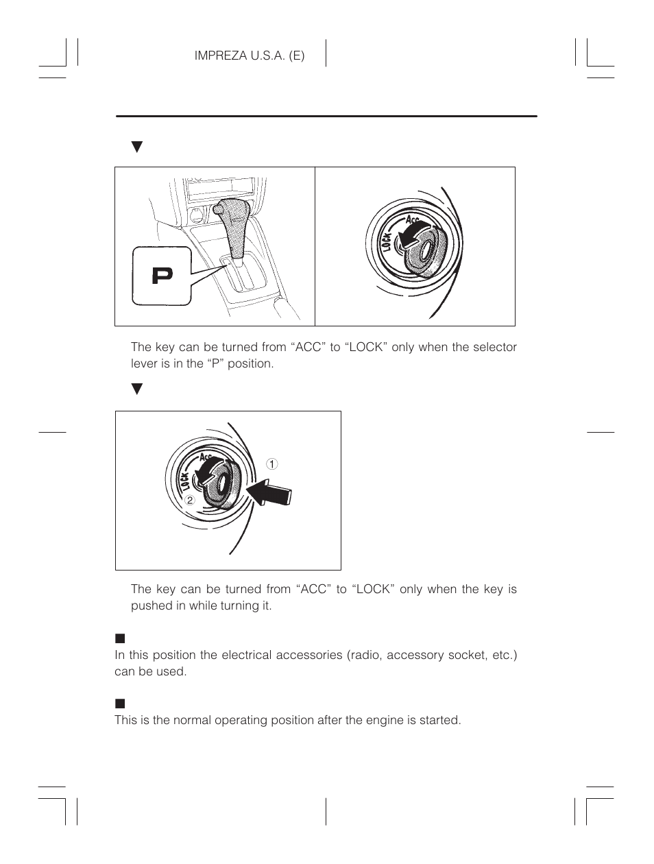 Subaru Impreza 2.2L MT User Manual | Page 194 / 328