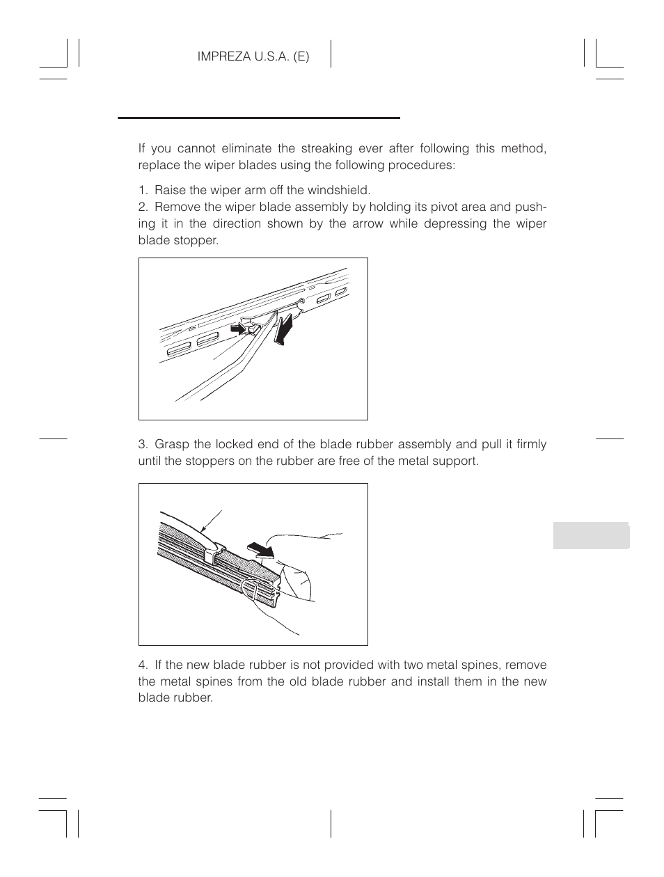 Subaru Impreza 2.2L MT User Manual | Page 291 / 328