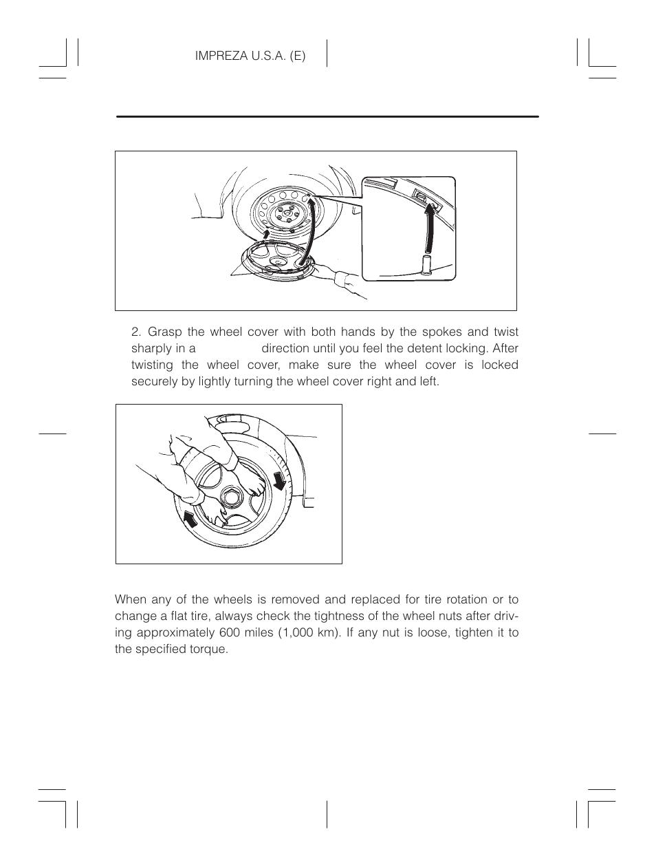 Subaru Impreza 2.2L MT User Manual | Page 300 / 328