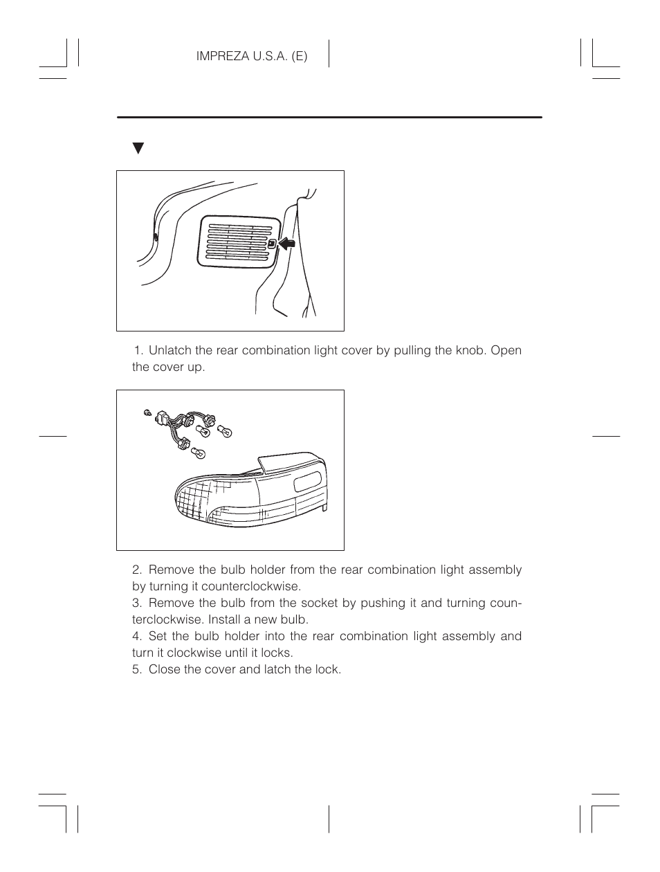 Subaru Impreza 2.2L MT User Manual | Page 314 / 328