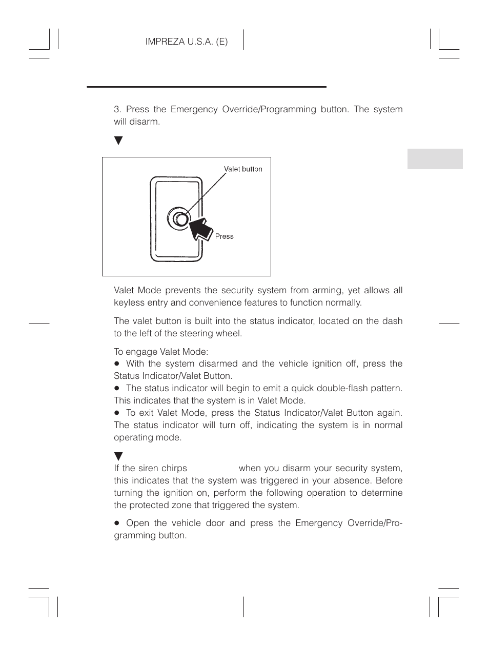 Subaru Impreza 2.2L MT User Manual | Page 50 / 328