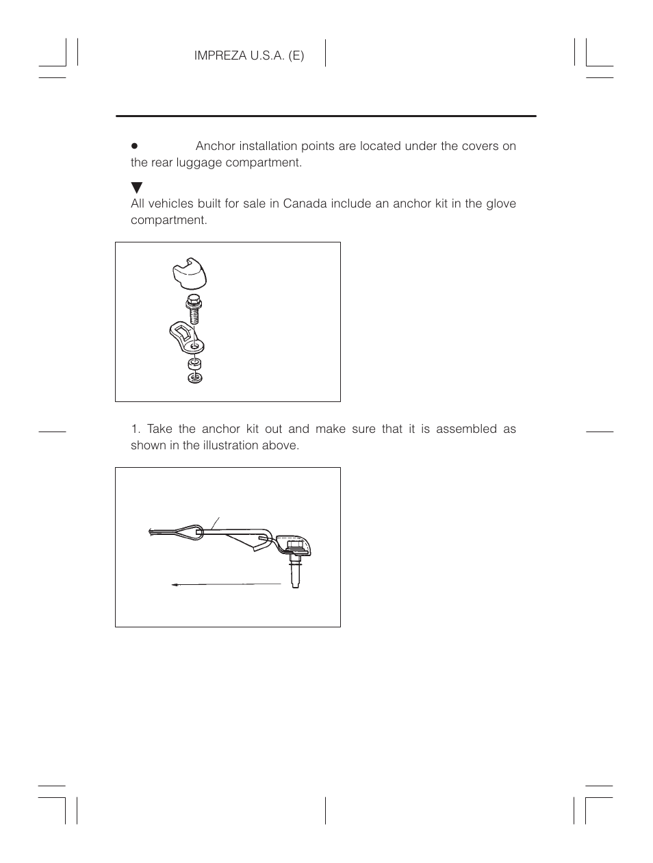 Subaru Impreza 2.2L MT User Manual | Page 92 / 328