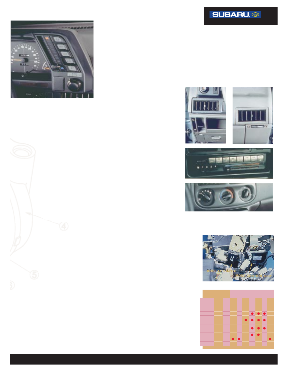 Oning systems | Subaru R-12 User Manual | Page 2 / 9