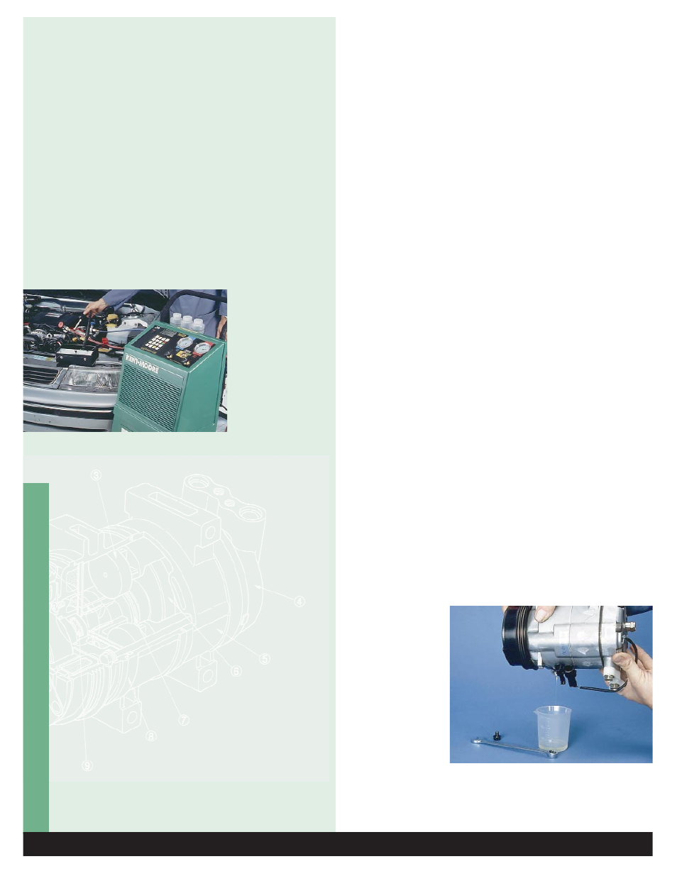 Air condit ioning, Subaru air conditioning systems, End w rench | Subaru R-12 User Manual | Page 7 / 9