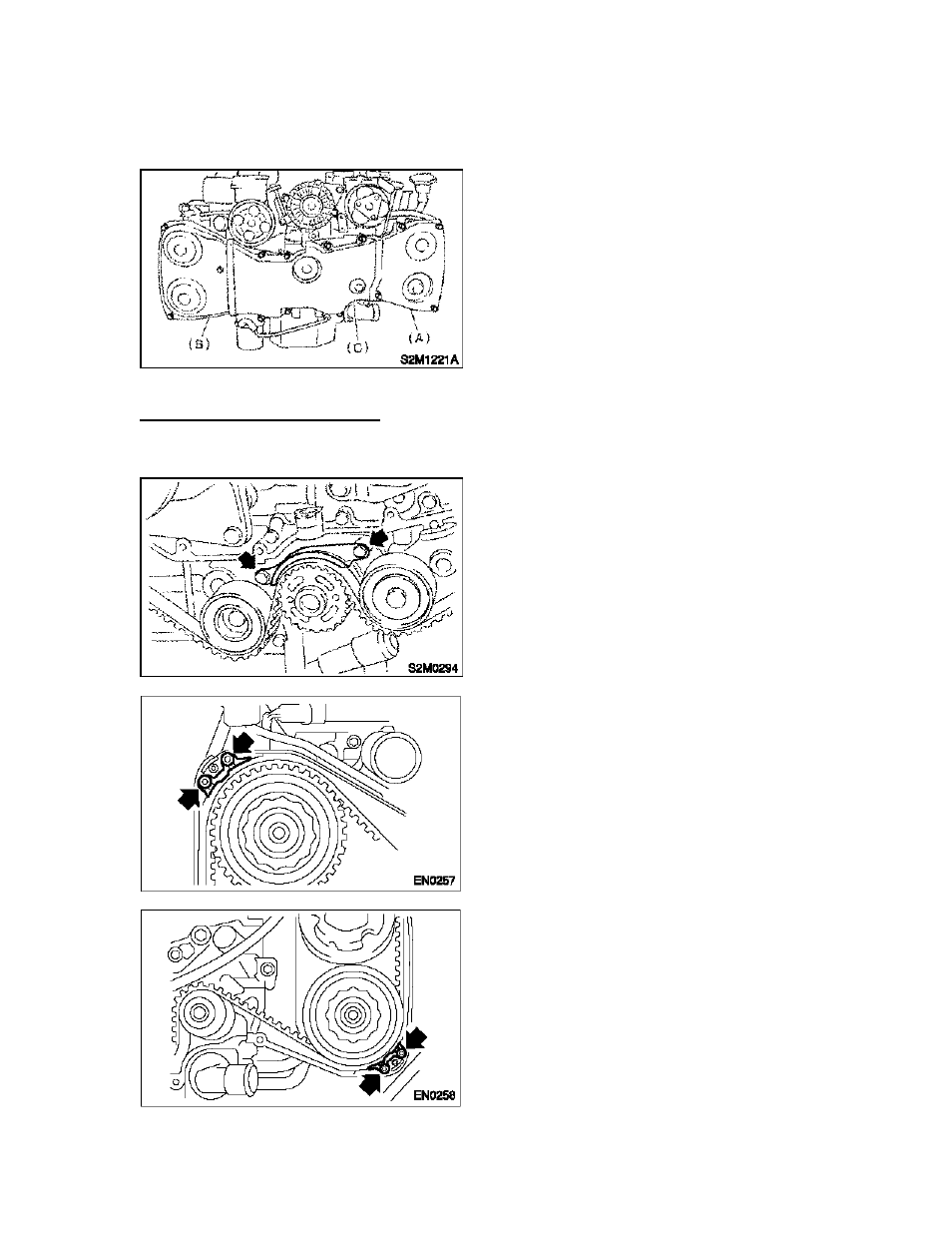 Remove the timing belt | Subaru STi TIMING BELT User Manual | Page 4 / 19