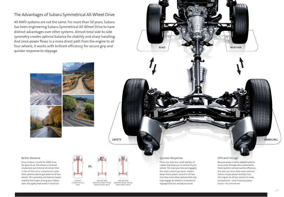 El drive | Subaru Tribeca Limited User Manual | Page 11 / 19